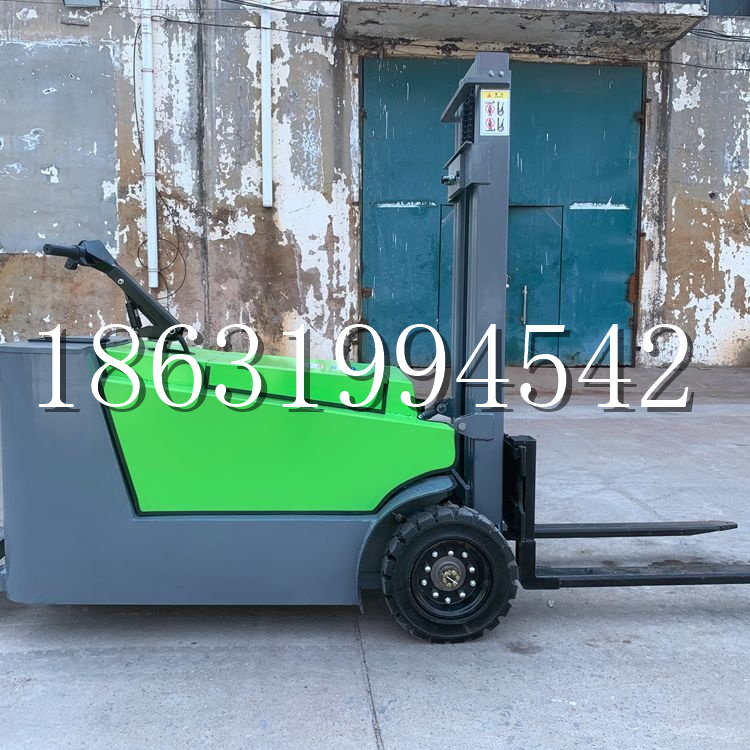 嘉义县小型电动叉车1吨2吨步行站驾式电瓶堆高充电装卸车液压升降车铲车